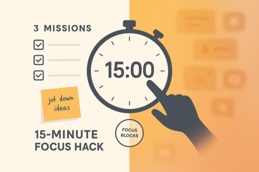 3 Misiones de 15 minutos