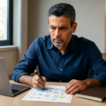 Fotografía editorial realista de un emprendedor latino de m